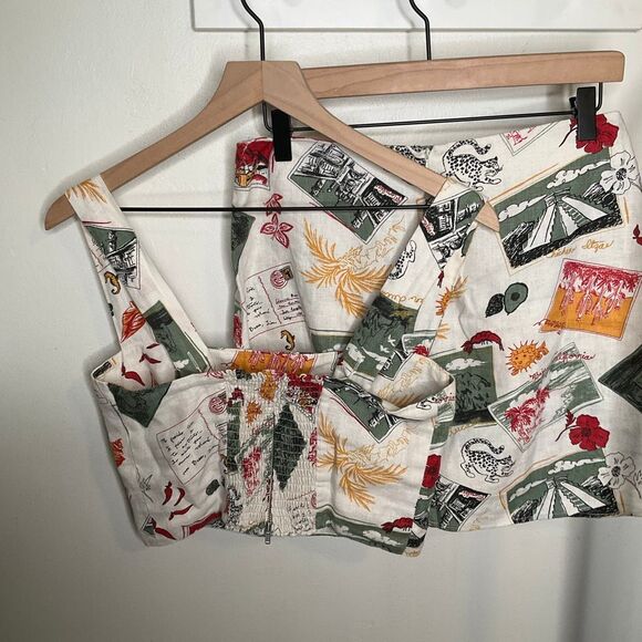 Reformation Primo Vacaciones Linen Set - Picture 3 of 11